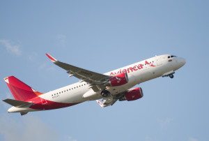 Avianca presenta su Airbus A-320-1