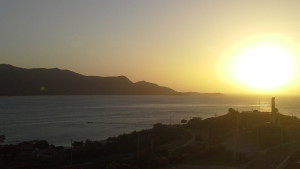 Atardecer en Juan Griego!