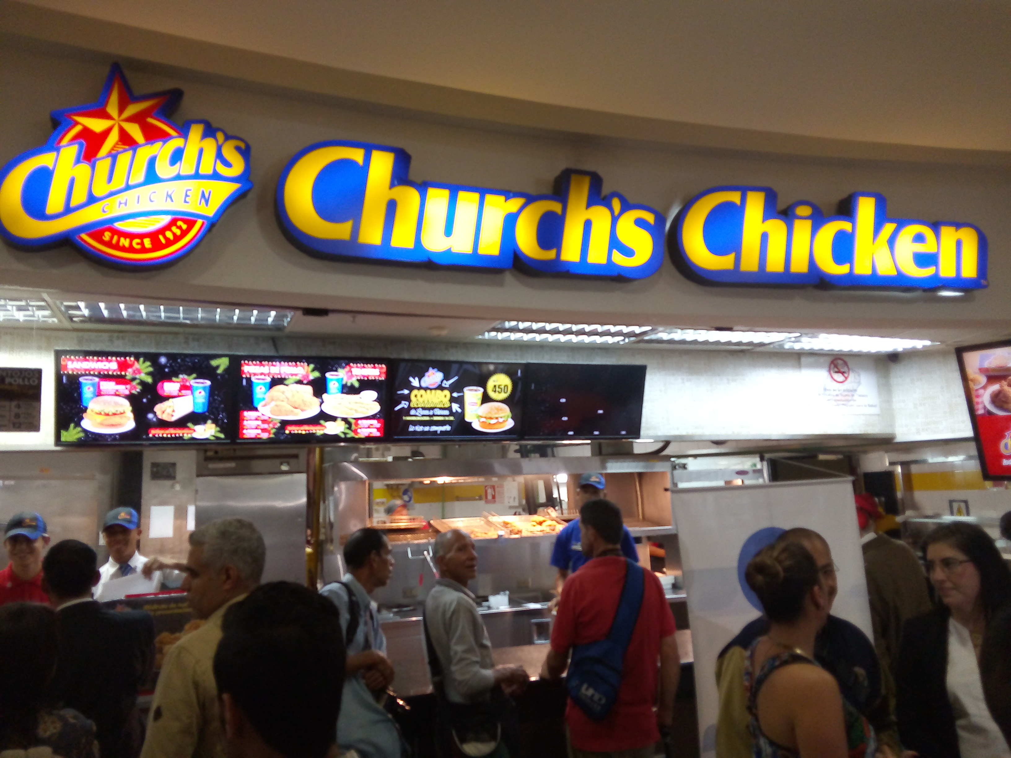 Church’s Chicken es la primera cadena de comida rápida en aceptar criptomonedas en Venezuela
