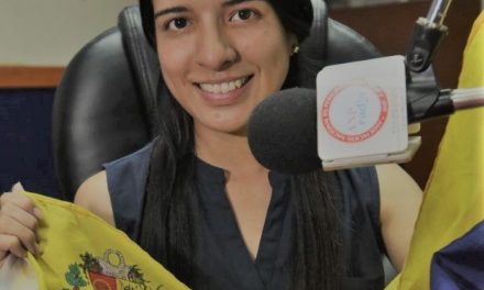 Natalia Cordoves, periodista venezolana en Perú: «Hablo de lo bonito de mi país»