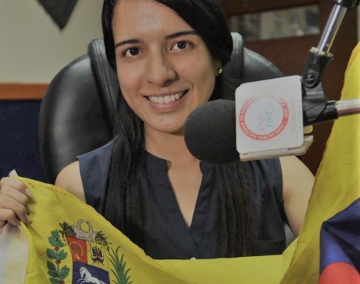 Natalia Cordoves, periodista venezolana en Perú: «Hablo de lo bonito de mi país»