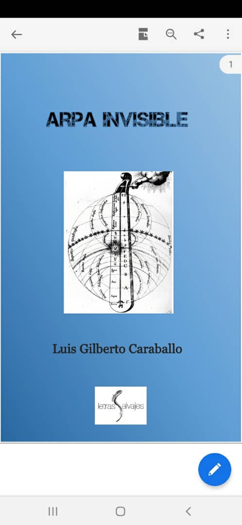 Luis Gilberto Caraballo bautiza su “arpa invisible” cargada de arpa invisible