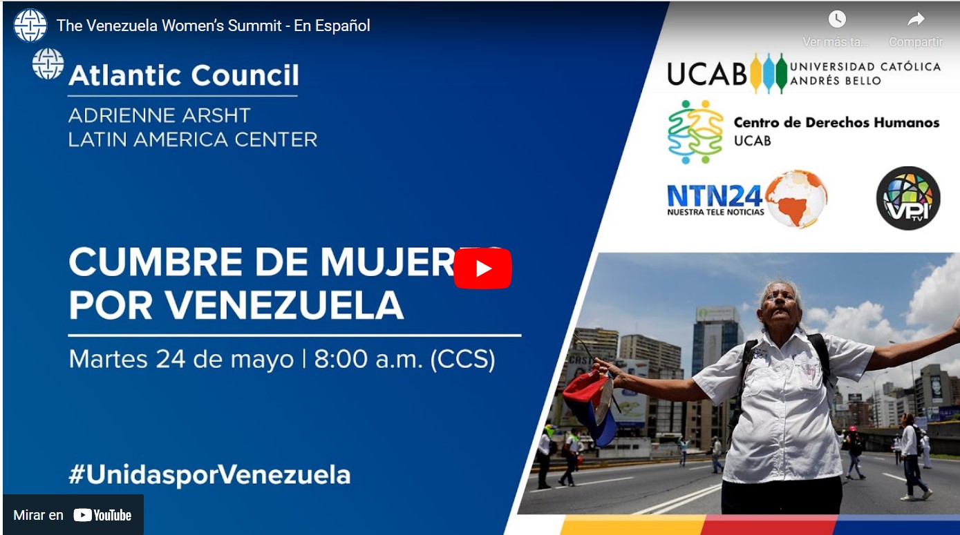 Organizan Cumbre de Mujeres por Venezuela en la UCAB