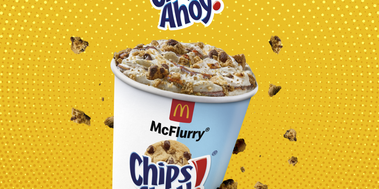 Una combinación irresistible el nuevo “McFlurry ® Chips Ahoy®”