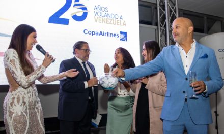 Copa Airlines festejó 25 años de operaciones en Venezuela