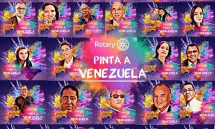 En los 118 años de Rotary International varios clubes se unen para pintar a Venezuela