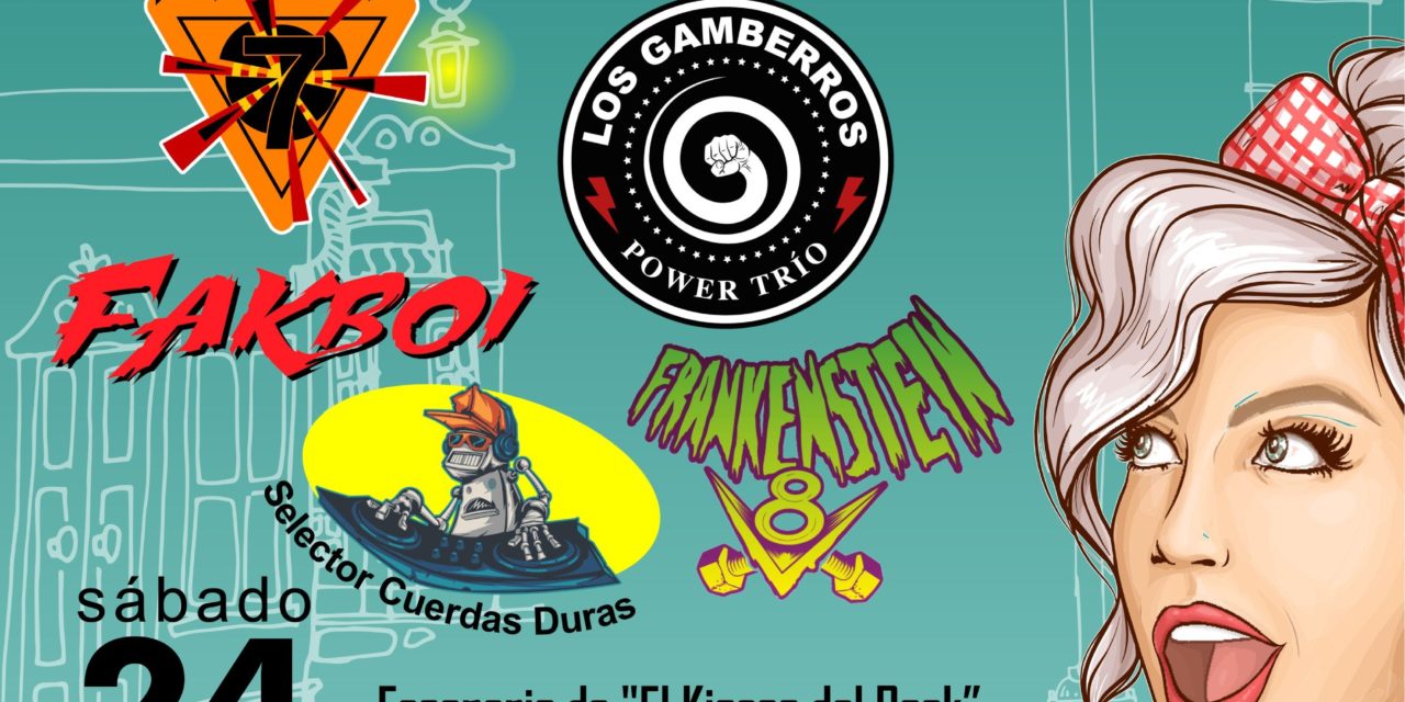 El Kiosco del Rock participará con su «Escenario del Rock» en «Los Palos Grandes de Noche», este sábado 24 de julio