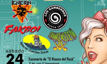 El Kiosco del Rock participará con su «Escenario del Rock» en «Los Palos Grandes de Noche», este sábado 24 de julio