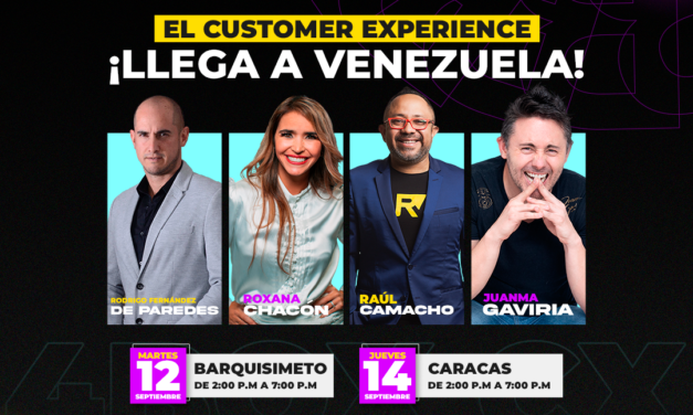 4BOX – CUSTOMER EXPERIENCE: ¡Llega a Venezuela la Experiencia del Cliente para impulsar la excelencia empresarial!