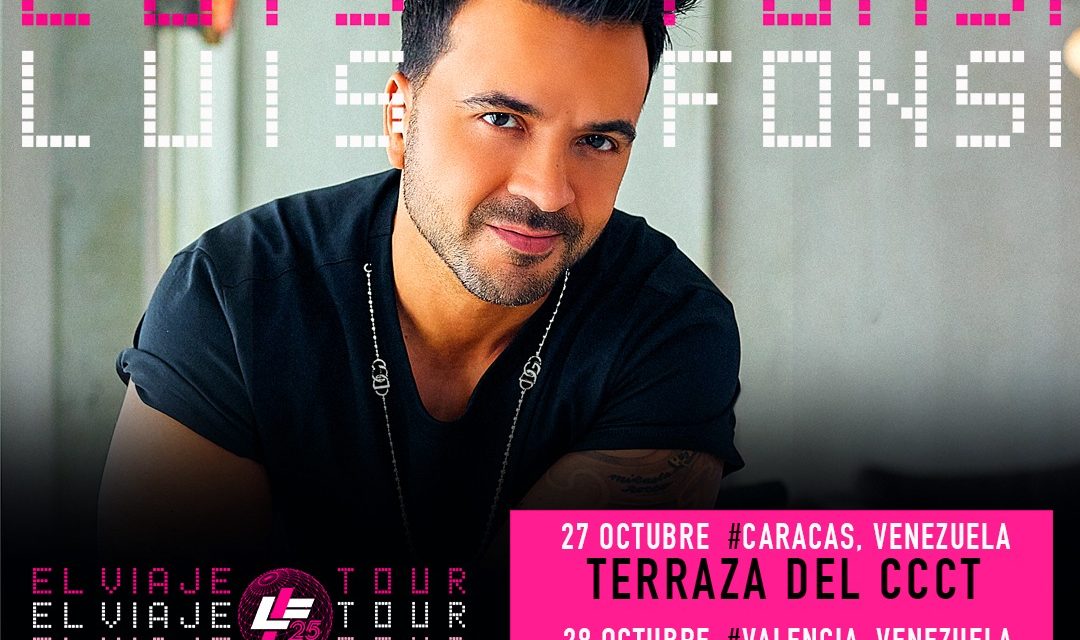 Luis Fonsi en Valencia: ¡Nueva fecha y ubicación para un concierto inolvidable!