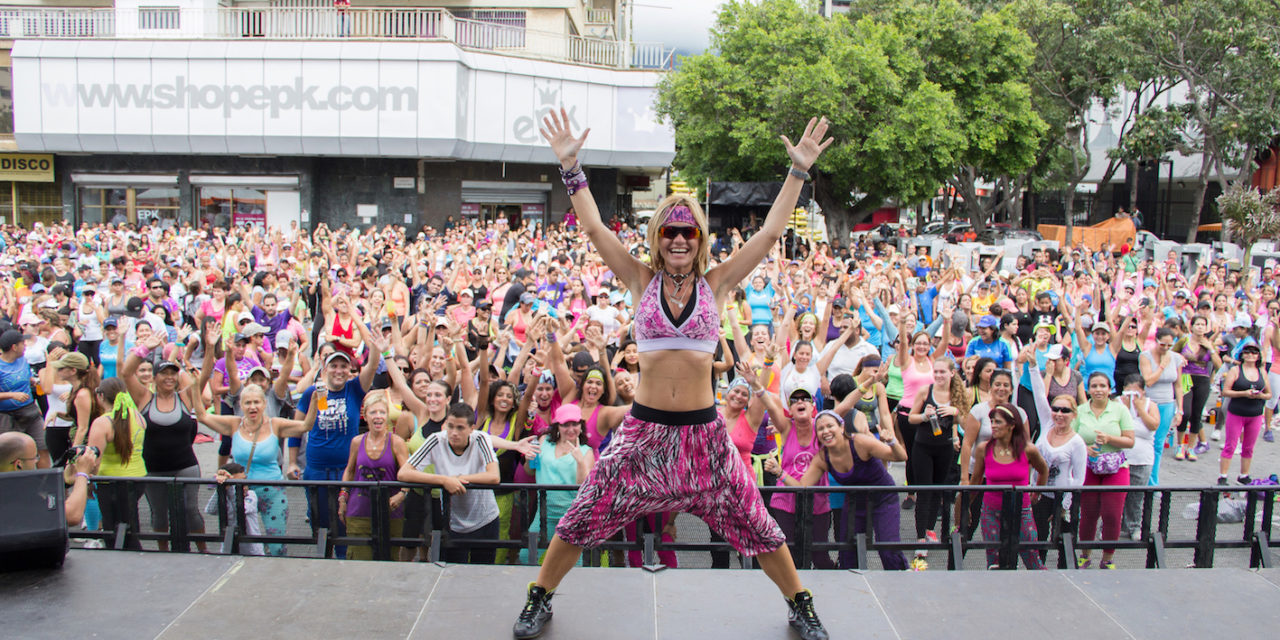Laura Caria regresa al ritmo de Zumba® Fitness Party de la mano con la Alcaldía de Baruta