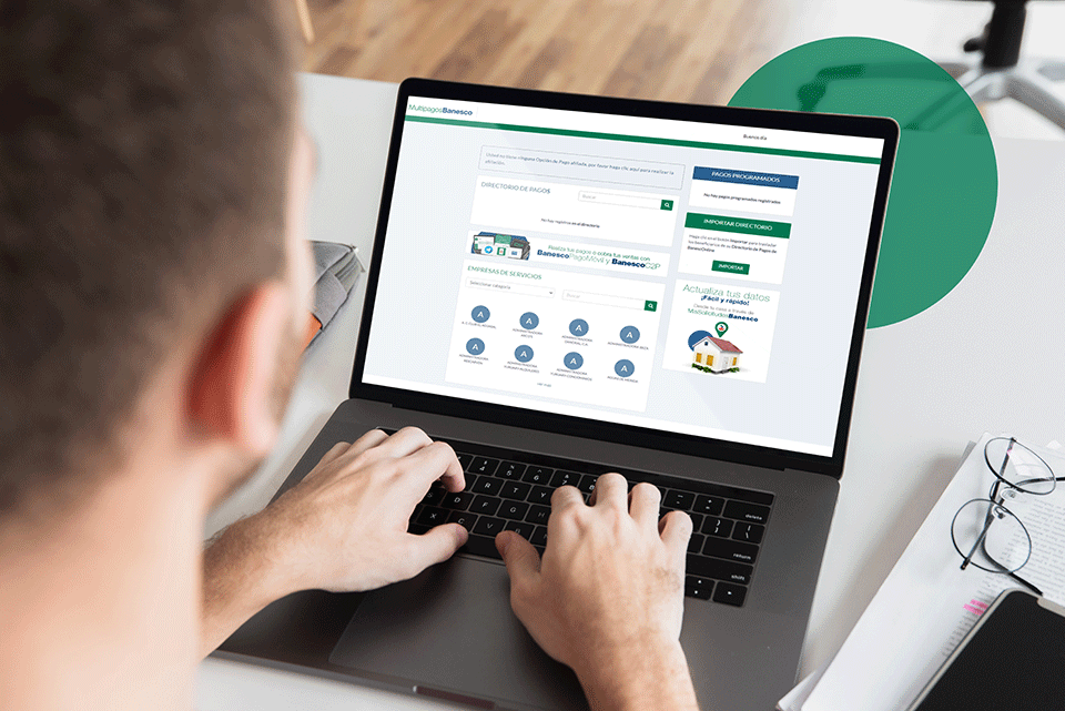 Multipagos Banesco permite gesionar pagos de forma rápida, fácil y segura