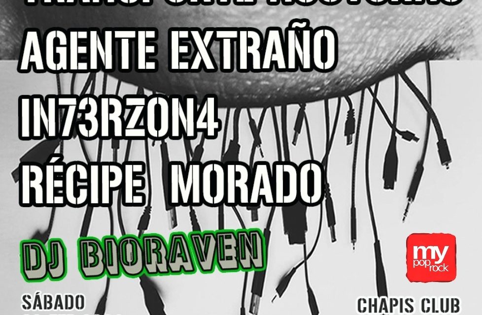 «Sesiones Sonoras Oscuras Vol. 1» habrá show de rock alternativo en el Chapis Club, el 03 de febrero