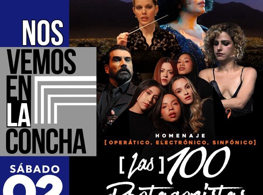 La edición 2024 de 100 PROTAGONISTAS se efectuará el dos de marzo en la Concha Acústica de Bello Monte