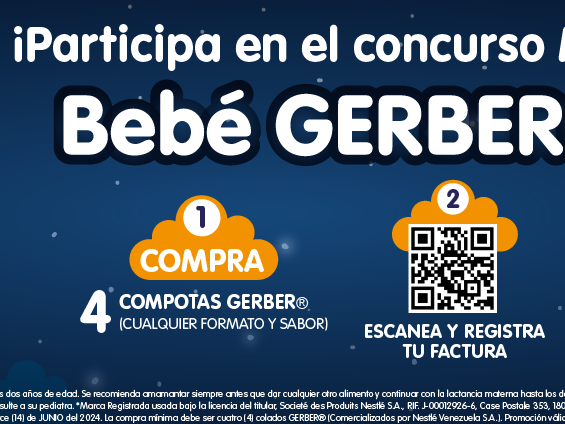 CONCURSO| Tu hijo puede ser el bebé GERBER® 2025