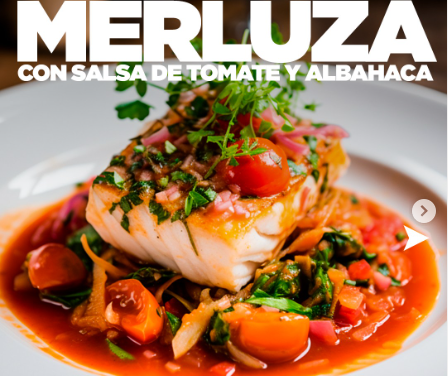 La merluza se viste de gala con la Salsa Frescarini de Tomate y Albahaca