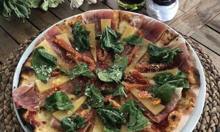 La pizza perfecta existe y lleva jamón Parma La Montserratina