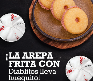 La historia de la arepa y su unión con Diablitos™ Underwood™