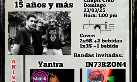 Banda «Agente Extraño» celebra el aniversario sus 15 años con esta programación