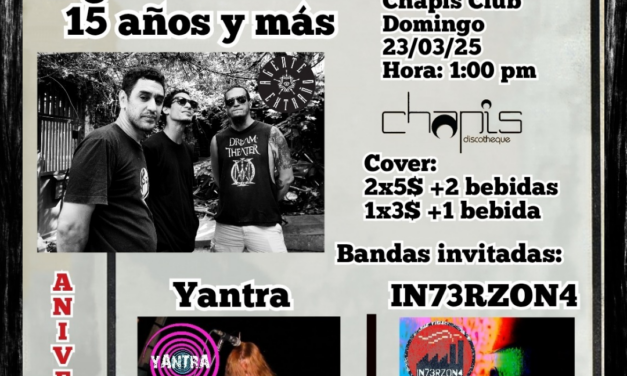 Banda «Agente Extraño» celebra el aniversario sus 15 años con esta programación