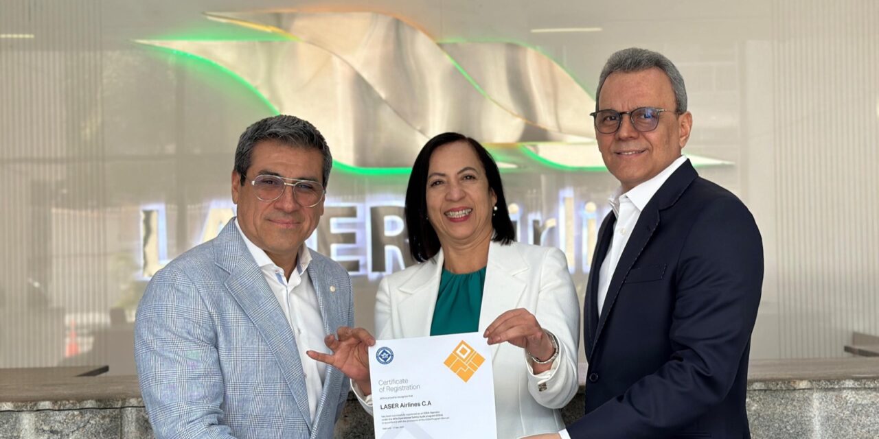 Laser Airlines renueva certificación IOSA, consolidando su liderazgo en seguridad operacional