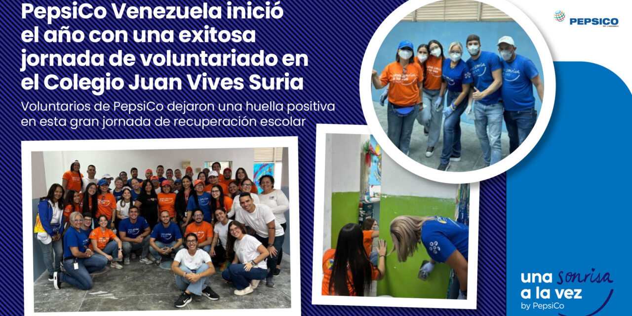 PepsiCo Venezuela inicia su programa de voluntariado 2025
