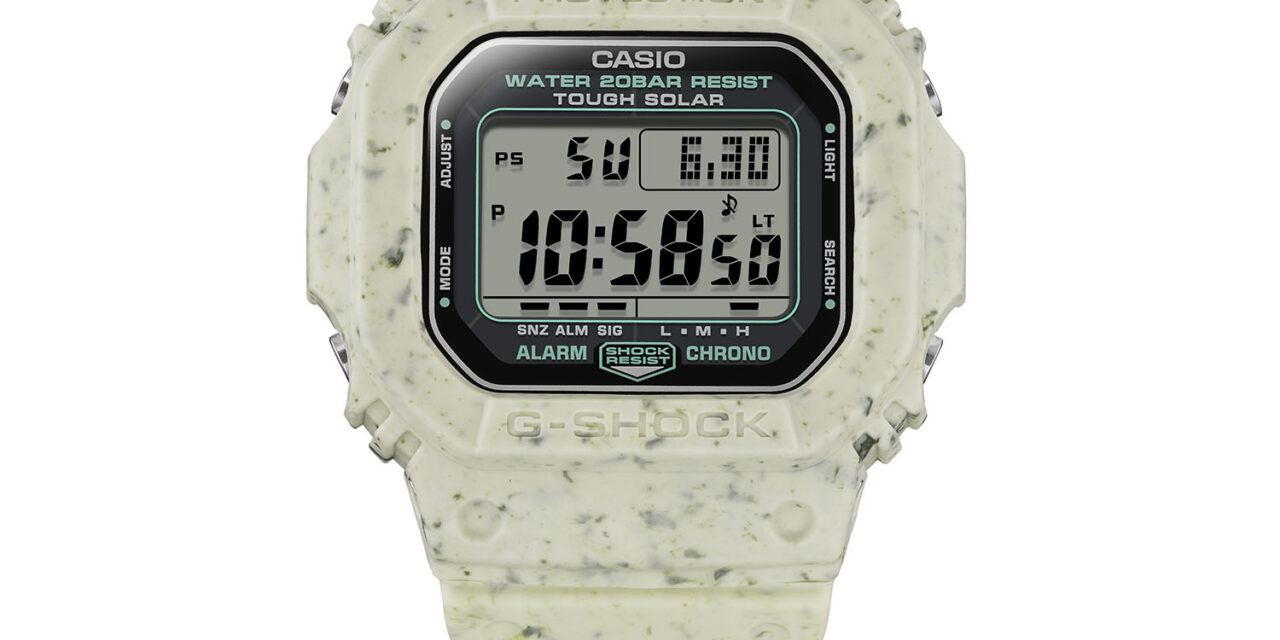 Reloj G-SHOCK by Casio lanza el G-5600BG-5: una nueva forma de pensar el diseño sustentable 