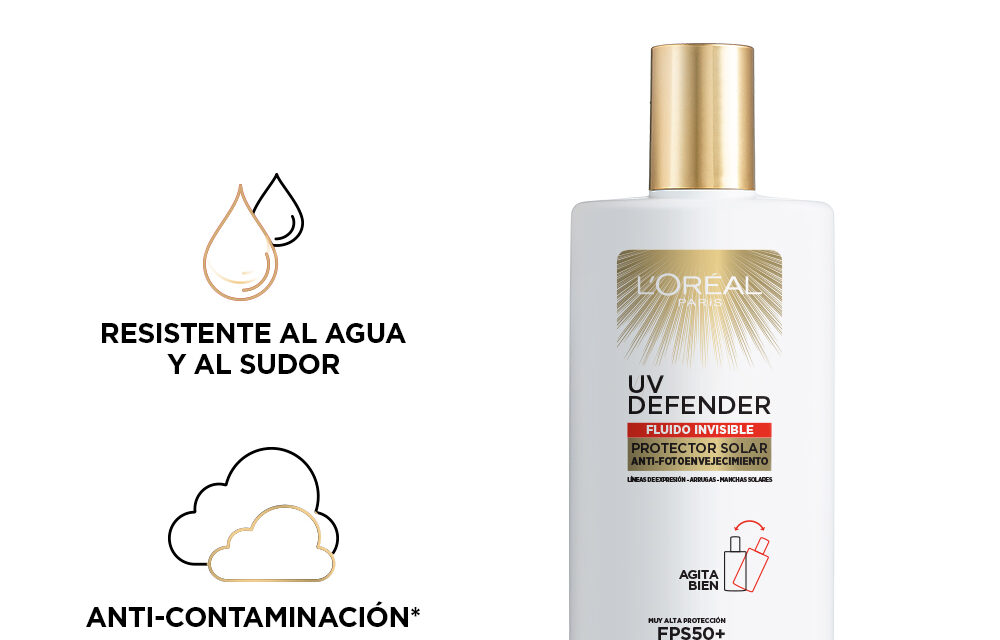 L’Oréal Paris presenta el nuevo UV Defender Fluido Invisible