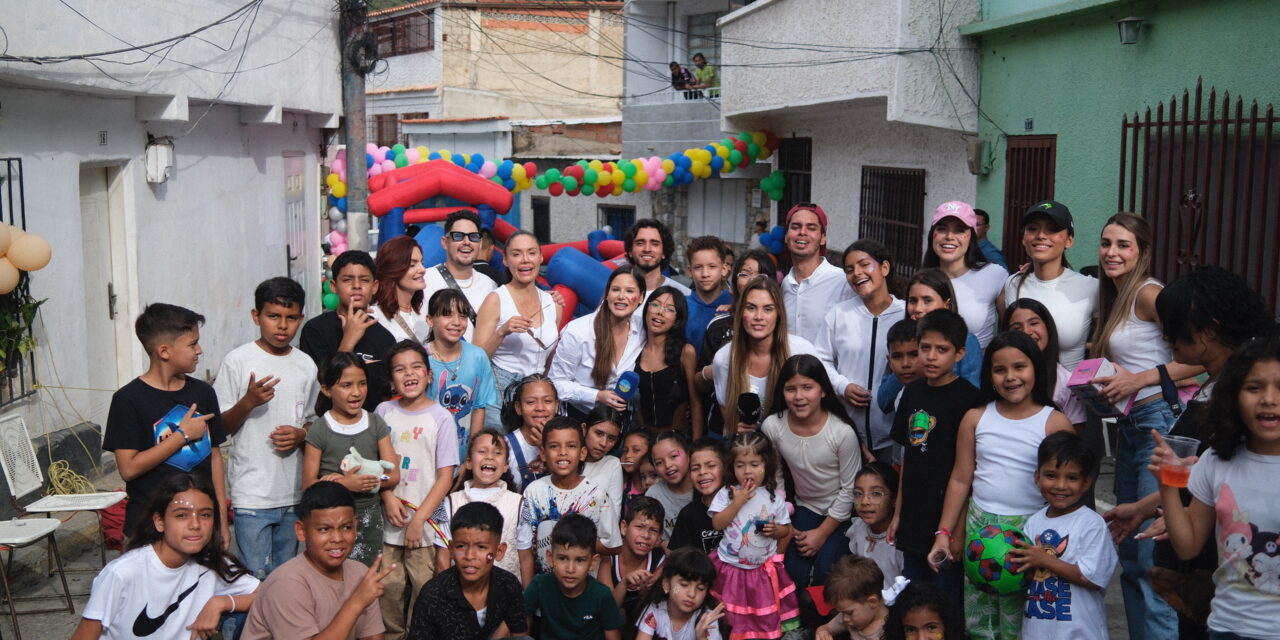 Eva’s Magazine realizó conmemoró el día del niño en parroquia caraqueña
