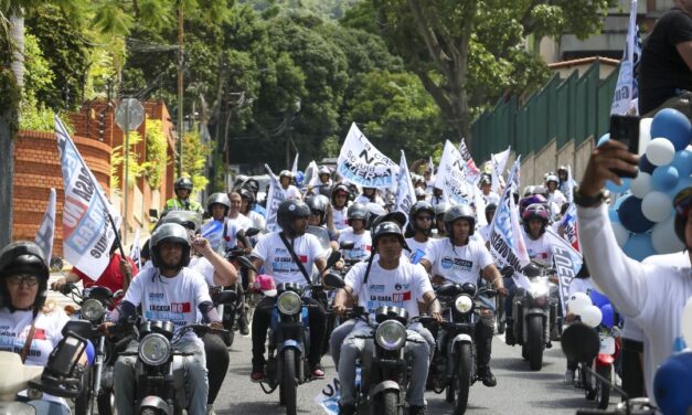 Gustavo Duque arrancó la campaña a la reeleción como alcalde de Chacao