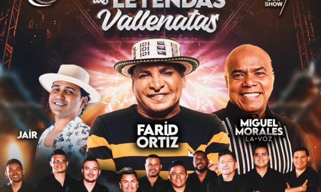 Leyendas del Vallenato se presentarán en Caracas y en Valencia en agosto