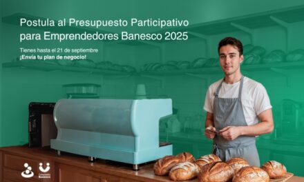 Banesco convoca a la cuarta edición del Presupuesto Participativo para Emprendedores 2025